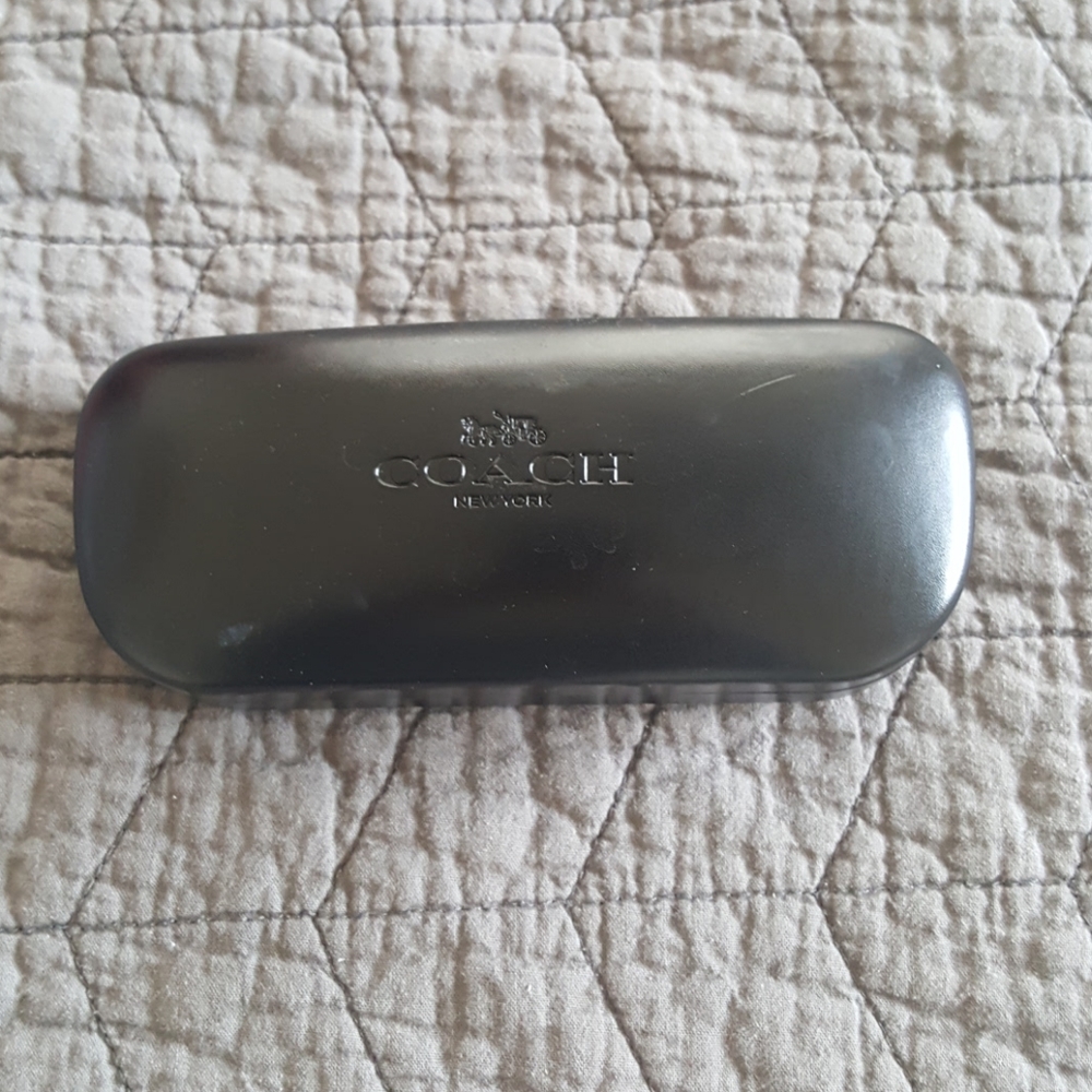 Coach eyeglass case